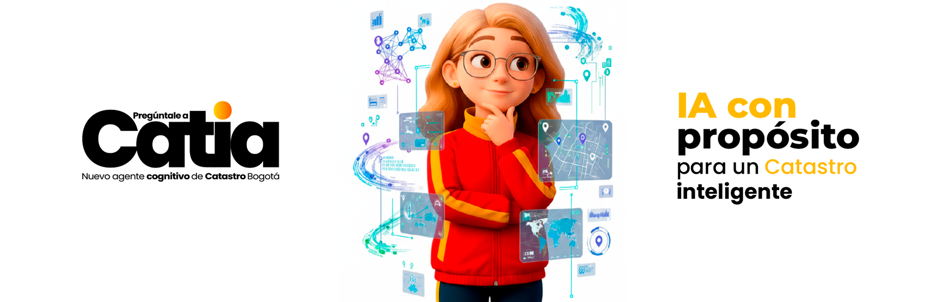 Persoaje de CatIa saludando