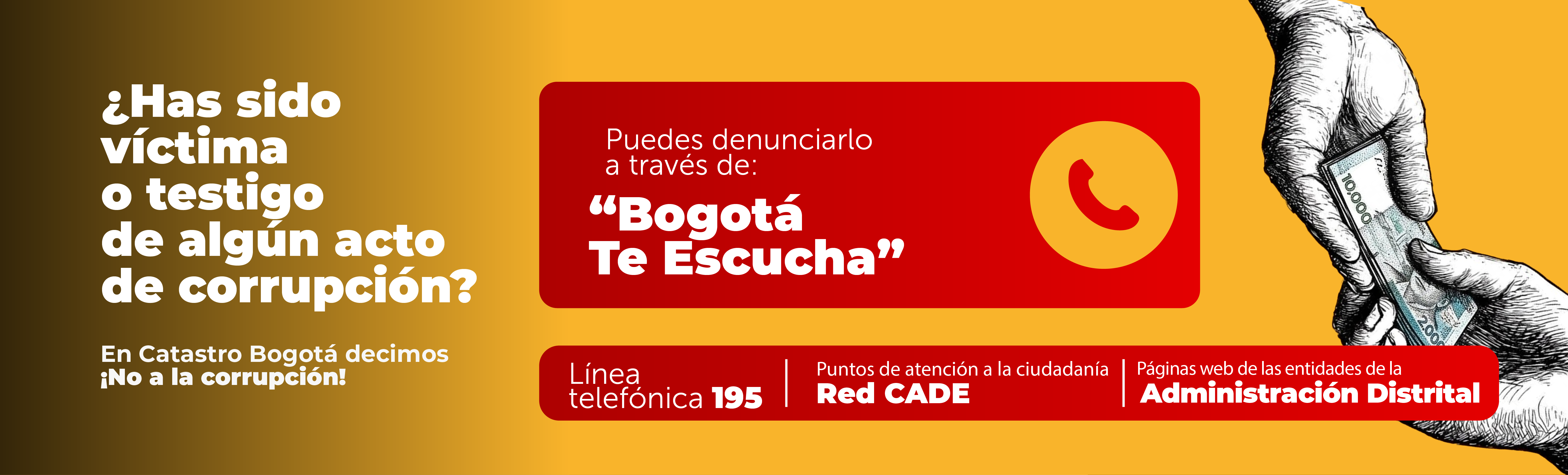 Denuncia posibles actos de corrupción