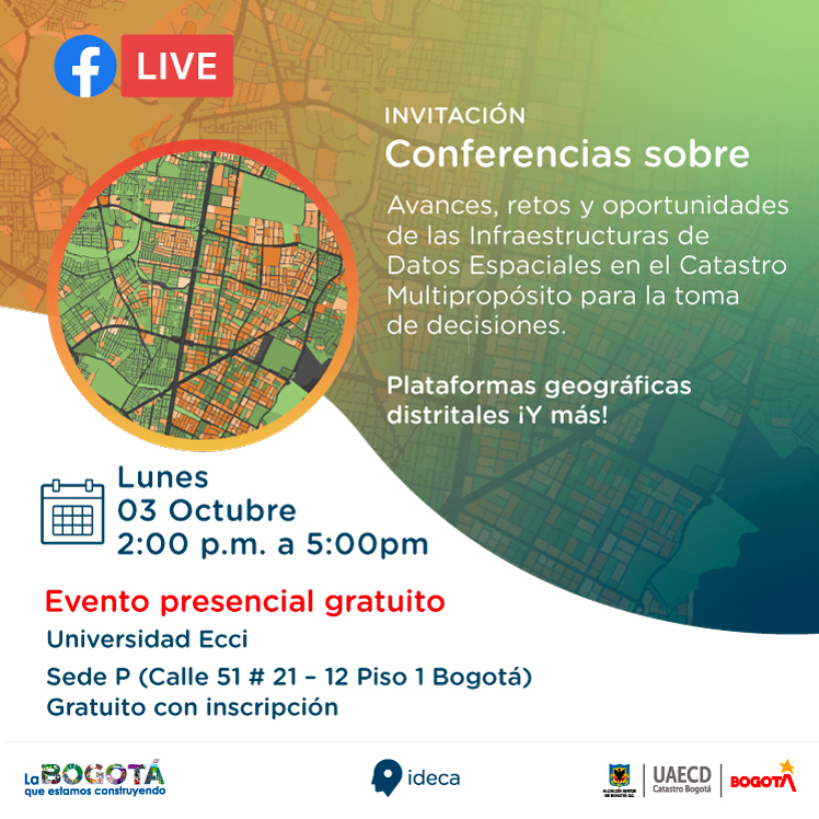 Invitados a la Conferencia presencial: Infraestructura de Datos Abiertos
