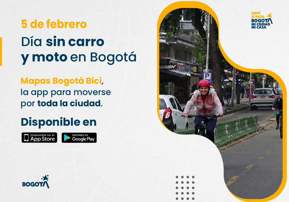 Día sin carro y moto en Bogotá