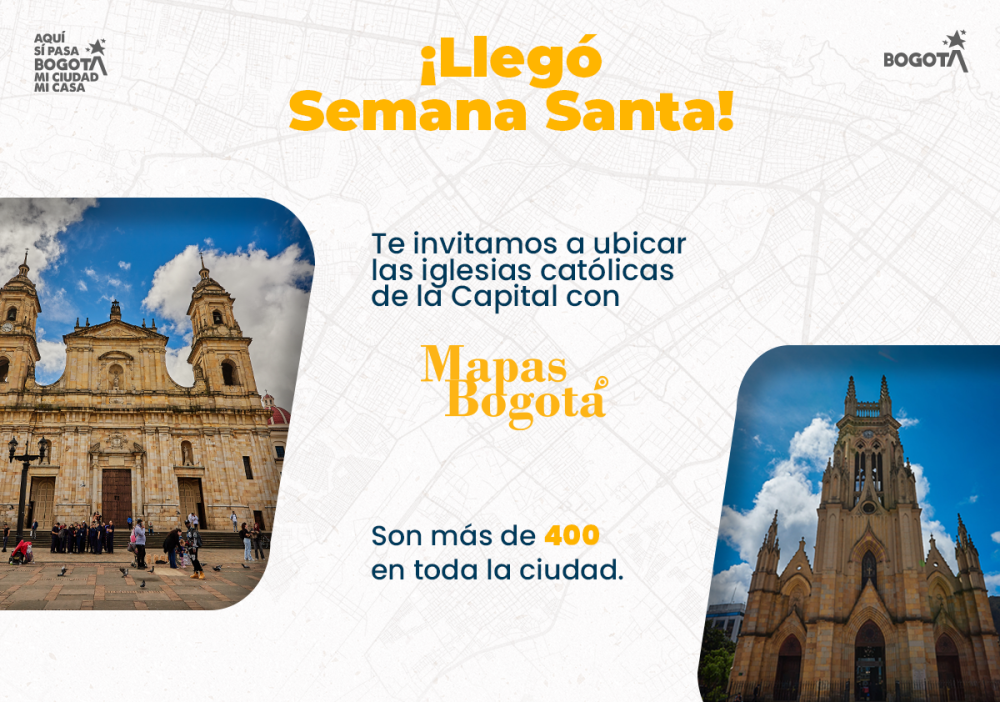 Iglesias Católicas Semana Santa Bogotá