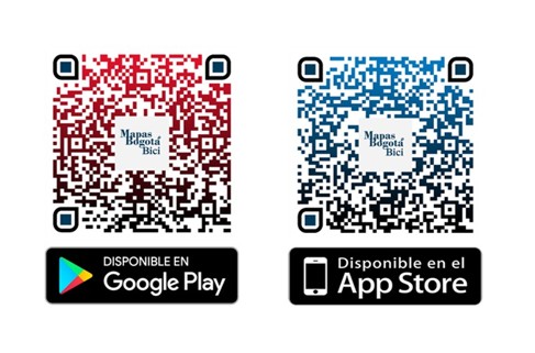 QR Mapas Bogotá Bici