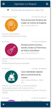 Agéndate con Bogotá