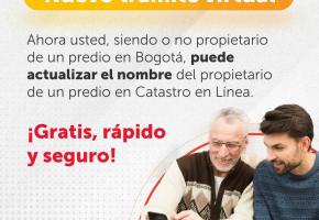 El trámite cambio de nombre ahora puede ser realizado directamente por el ciudadano y de manera inmediata
