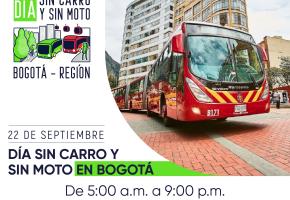 Día sin carro y sin moto