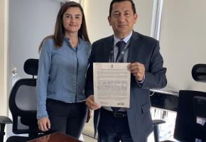 Firma de convenio entre Catastro y el Consejo Superior de la Judicatura para expedir certificaciones de conservación en Catastro en Línea.
