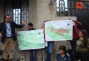 Entregamos certificaciones catastrales en Cerro Colorado, localidad de Ciudada Bolívar