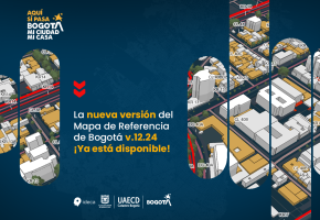 Ya está disponible la versión más reciente del Mapa de Referencia para el Distrito Capital