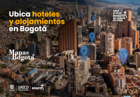En Mapas Bogotá encuentra la oferta hotelera disponible en la capital