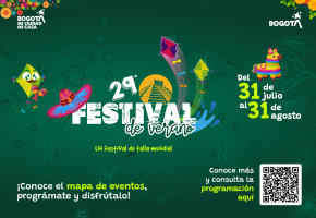 Festival de Verano 2026: Catastro Bogotá pone a disposición de la ciudadanía un mapa con toda la agenda