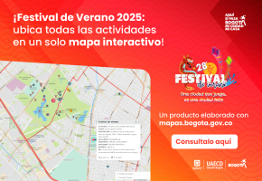 Encuentra todos los eventos del Festival de Verano 2025 en un solo mapa