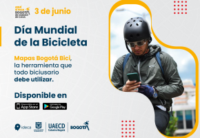 Día Mundial de la Bicicleta: conoce Mapas Bogotá Bici, la app gratuita que tiene el Distrito para los biciusuarios
