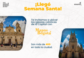 Semana Santa en la capital: ubica la iglesia más cercana con Mapas Bogotá