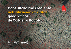 Consulta la actualización más reciente de diferentes datos geográficos dispuestos en Ideca