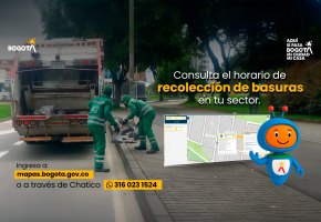 Chatico te dice cuándo sacar la basura: Inteligencia artificial al servicio de tu barrio en Bogotá