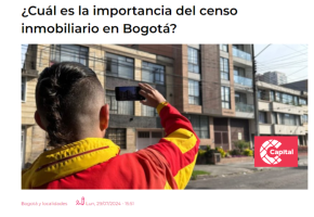 ¿Cuál es la importancia del censo inmobiliario en Bogotá?