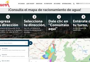 Con solo la dirección de su predio puede saber qué turno le corresponde de racionamiento de agua en Bogotá 