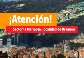 ¡Atención! Sector La Mariposa, localidad Usaquén 