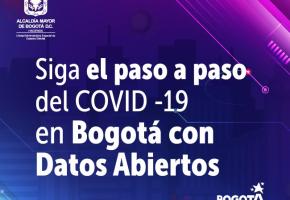 Siga el paso a paso del COVID -19 en Bogotá con Datos Abiertos 