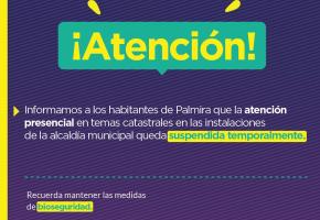 cierre ventanillas palmira