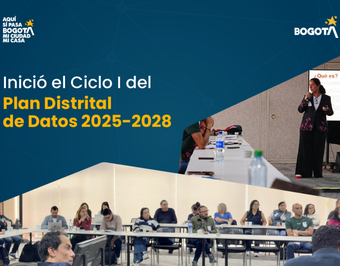 Plan Distrital de Datos 2025-2028: inició el Ciclo I con sectores Hacienda y Movilidad