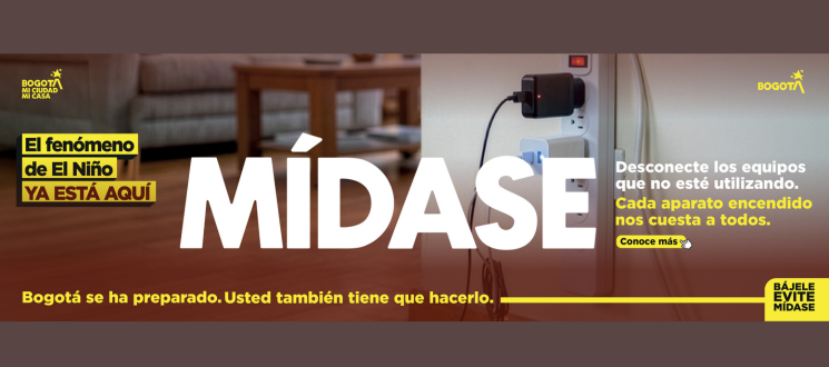 El fenómeno del niño ya está aquí. Desconecte los equipos que no esté utilizando. Cada aparato encendido nos cuesta a todos.