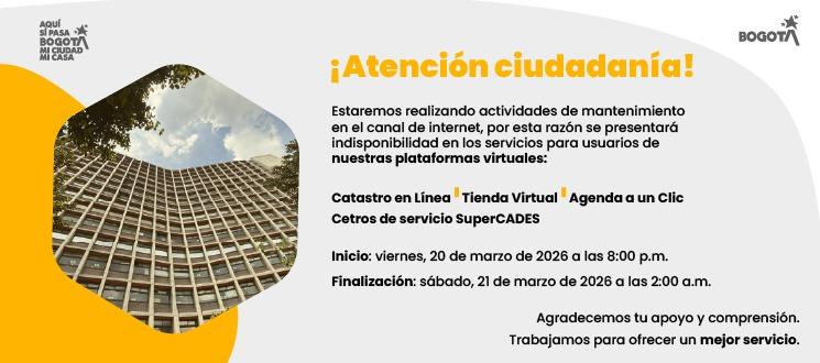 Ventana de mantenimiento 19marzo2026