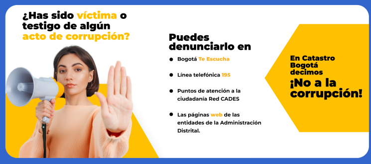 La ciudadanía cuenta con diversos canales para denunciar si ha sido víctima o testigo de algún acto de corrupción