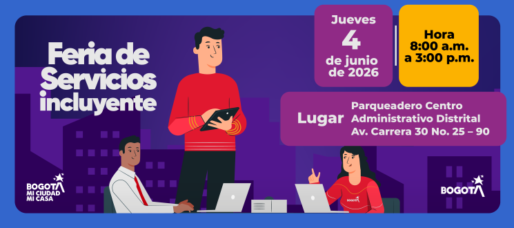 Feria de servicios incluyente de Catastro Bogotá 4 de junio 2026