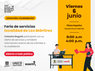 Feria de servicios en la Localidad Los Mártires