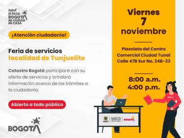 Feria de servicios en la Localidad de Tunjuelito