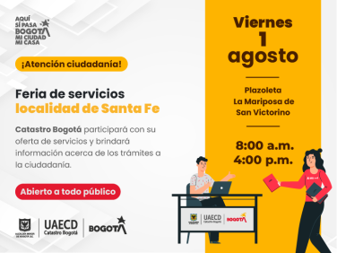 Feria de servicios en la localidad de Santa Fe