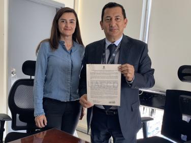 Firma de convenio entre Catastro y el Consejo Superior de la Judicatura para expedir certificaciones de conservación en Catastro en Línea.