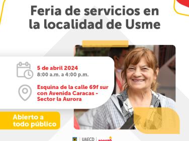 Feria de Servicios en la localidad de Usme