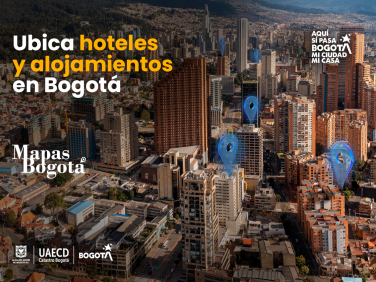 En Mapas Bogotá encuentra la oferta hotelera disponible en la capital