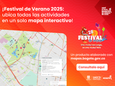 Encuentra todos los eventos del Festival de Verano 2025 en un solo mapa