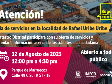 Feria de servicios Localidad Rafael Uribe Uribe