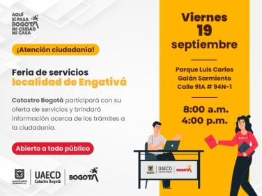 Feria de servicios en la Localidad de Engativá