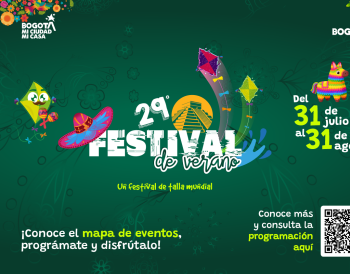 Festival de Verano 2026: Catastro Bogotá pone a disposición de la ciudadanía un mapa con toda la agenda