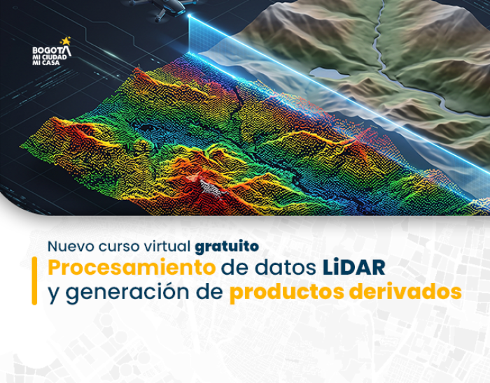 Nuevo curso virtual sobre procesamiento de datos LiDAR